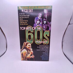 TOP HITS OF THE 60S VOLUME 1 (4) CD SET 80 ORIGINAL HITS BY ORIGINAL ARTISTS NIB